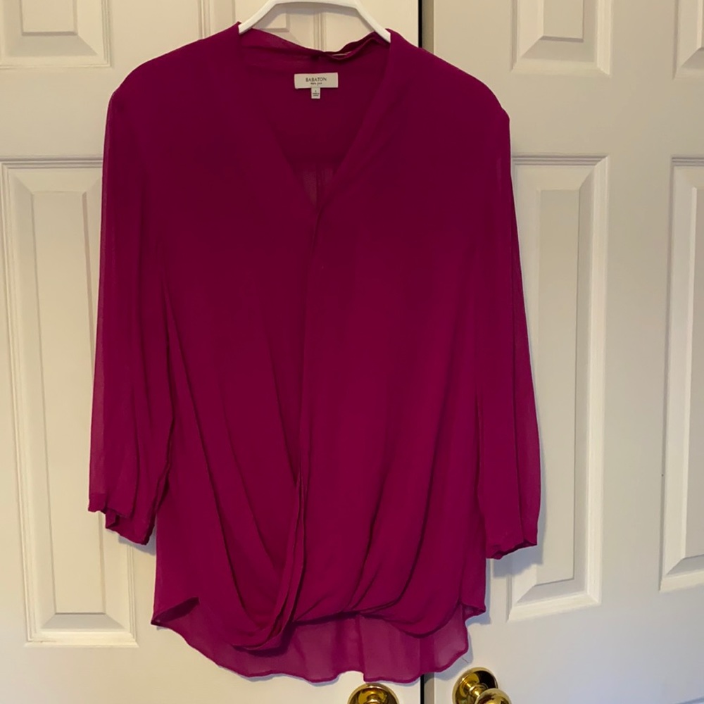 Aritzia silk top